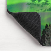 Aurora borealis over boreale bossen muismat (Hoek)