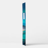 Aurora borealis over the sea coast, snowy mountain Case-Mate iPhone case (Achterkant / Rechts)