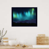 Aurora Borealis Poster (Keuken)