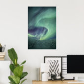 Aurora Borealis Poster (Thuiskantoor)