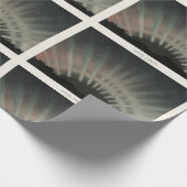 Aurora Borealis Print, Trouvelot, 1881, teruggezet Cadeaupapier (Hoek)