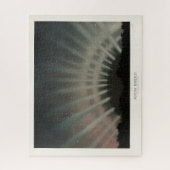 Aurora Borealis Print, Trouvelot, 1881, teruggezet Legpuzzel (Verticaal)