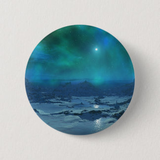 Aurora Borealis Ronde Button 5,7 Cm