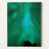 Aurora Borealis 's Nachts | Ontario, Canada Planner (Achterkant)