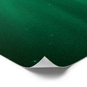 Aurora Borealis 's Nachts | Ontario, Canada Poster (Hoek)
