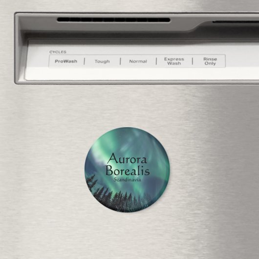 Aurora Borealis Scandinavia Magneet (Insitu (Vaatwasser))