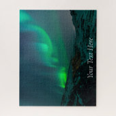 Aurora Borealis Sterrennacht Stars Sky Winter Jigs Legpuzzel (Verticaal)