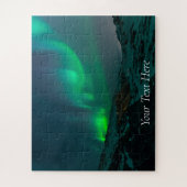 Aurora Borealis Sterrennacht Stars Winter Legpuzzel (Verticaal)