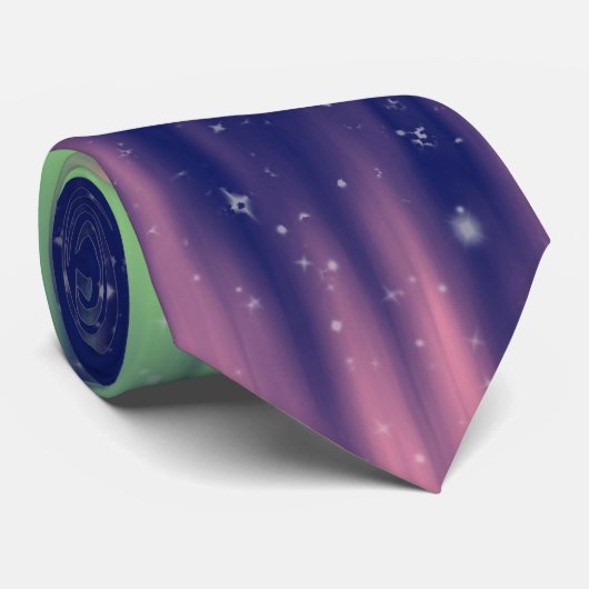 Aurora Borealis Stropdas (Opgerold)