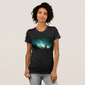 aurora borealis t-shirt (Voorkant volledig)