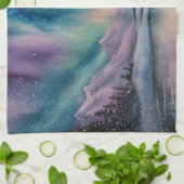 Aurora Borealis Theedoek (Gevouwen)