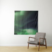 AURORA BOREALIS TIJDENS DE NACHT WANDKLEED (In Situ (horizontaal))