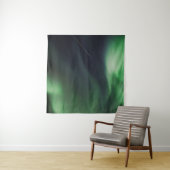 AURORA BOREALIS TIJDENS DE NACHT WANDKLEED (In situ)