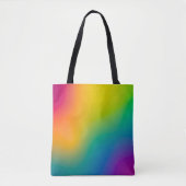Aurora borealis tote bag (Voorkant)