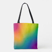 Aurora borealis tote bag (Achterkant)