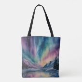 Aurora Borealis Tote Bag (Achterkant)