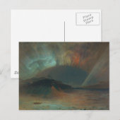 Aurora Borealis van de Frederic Edwin Church 1865 Briefkaart (Voorkant / Achterkant)
