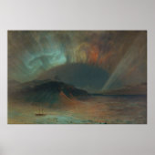Aurora Borealis van de Frederic Edwin Church 1865 Poster (Voorkant)