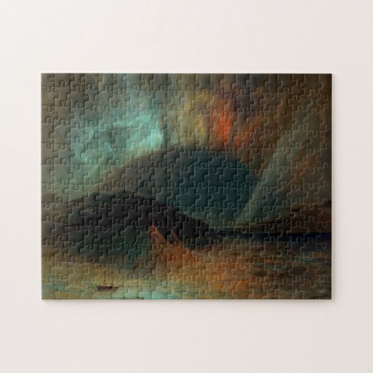 Aurora Borealis van de Frederic Edwin Church Legpuzzel (Horizontaal)