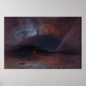 Aurora Borealis van de Frederic Edwin Church Poster (Voorkant)