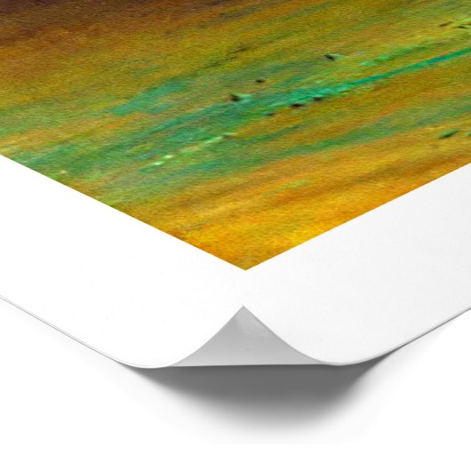 Aurora Borealis van Frederic Edwin Church Print (Hoek)