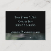 Aurora Borealis Visitekaartje (Achterkant)