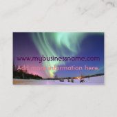 Aurora Borealis Visitekaartje (Achterkant)