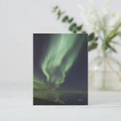 Aurora Borealis, weerspiegeld in de Noordelijke IJ Briefkaart (Staand voorkant)
