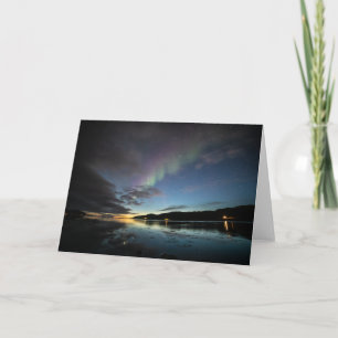 Aurora Borealis-Wenskaart Kaart