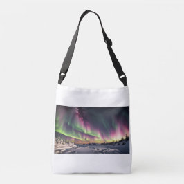 Aurora borealis-zak crossbody tas