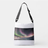 Aurora borealis-zak crossbody tas (Voorkant)