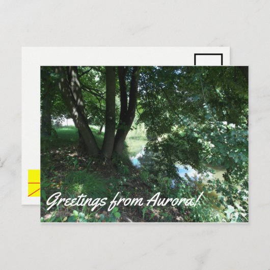 Aurora Briefkaart (Voorkant / Achterkant)