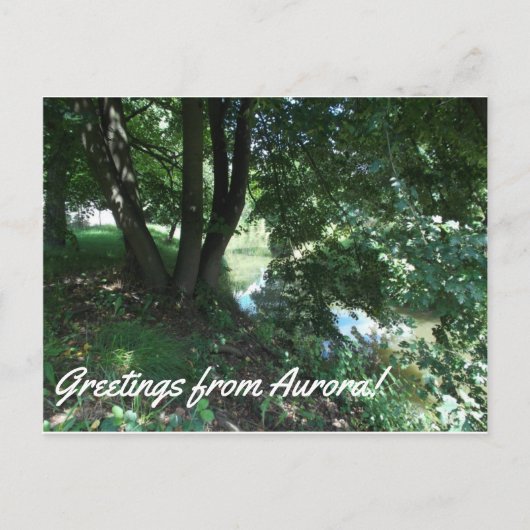 Aurora Briefkaart (Voorkant)