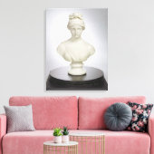 Aurora, c.1843-45 (Marble) Canvas Afdruk (Insitu (Woonkamer))