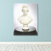 Aurora, c.1843-45 (Marble) Canvas Afdruk (Insitu (Houten vloer))