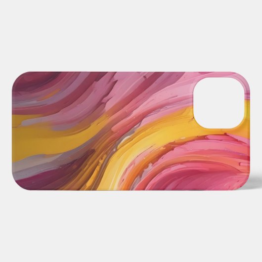 Aurora Cálida iPhone Hoesje (Achterkant horizontaal)