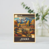 Aurora, Colorado |  BRIEFKAART (Staand voorkant)