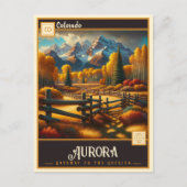 Aurora, Colorado |  BRIEFKAART (Voorkant)