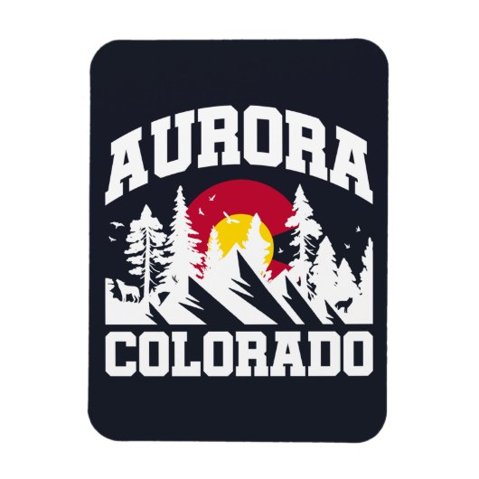Aurora, Colorado Magneet (Verticaal)