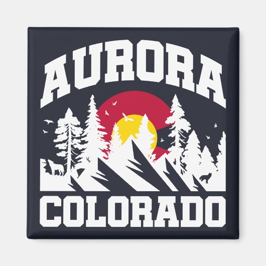 Aurora, Colorado Magneet (Voorkant)