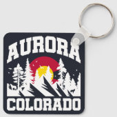 Aurora, Colorado Sleutelhanger (Achterkant)