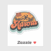 Aurora, Colorado Sticker (Vel)