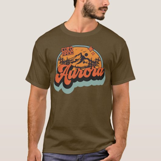 Aurora, Colorado T-shirt (Voorkant)