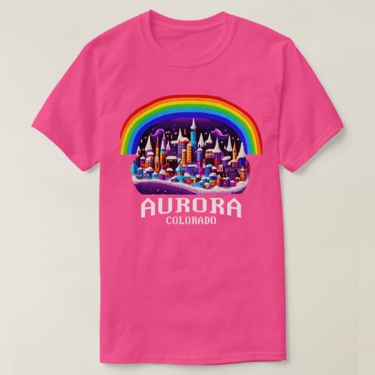 Aurora Colorado T-shirt (Design voorkant)