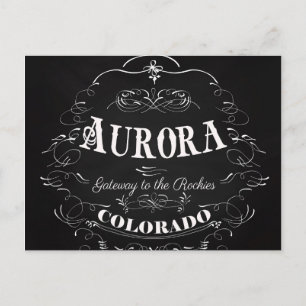 Aurora, Colorado - Toegangspoort tot de Rockies Briefkaart