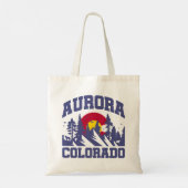 Aurora, Colorado Tote Bag (Achterkant)