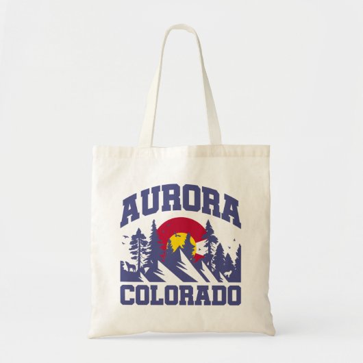 Aurora, Colorado Tote Bag (Voorkant)