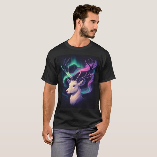 Aurora Deer Light T-shirt (Voorkant volledig)