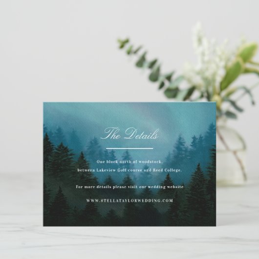 Aurora Directions-Kaart Informatiekaartje (Staand voorkant)