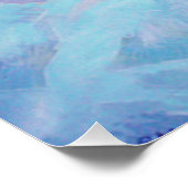 Aurora door Clive Henry blauw Perfect Poster (Hoek)